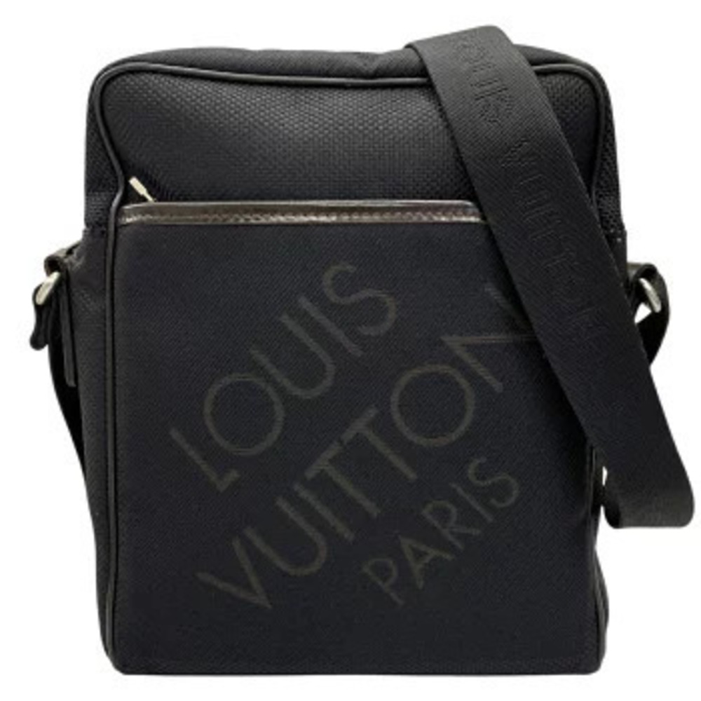 LOUIS VUITTON Citadin NM Damier Geant Noir Black Shoulder Bag Black